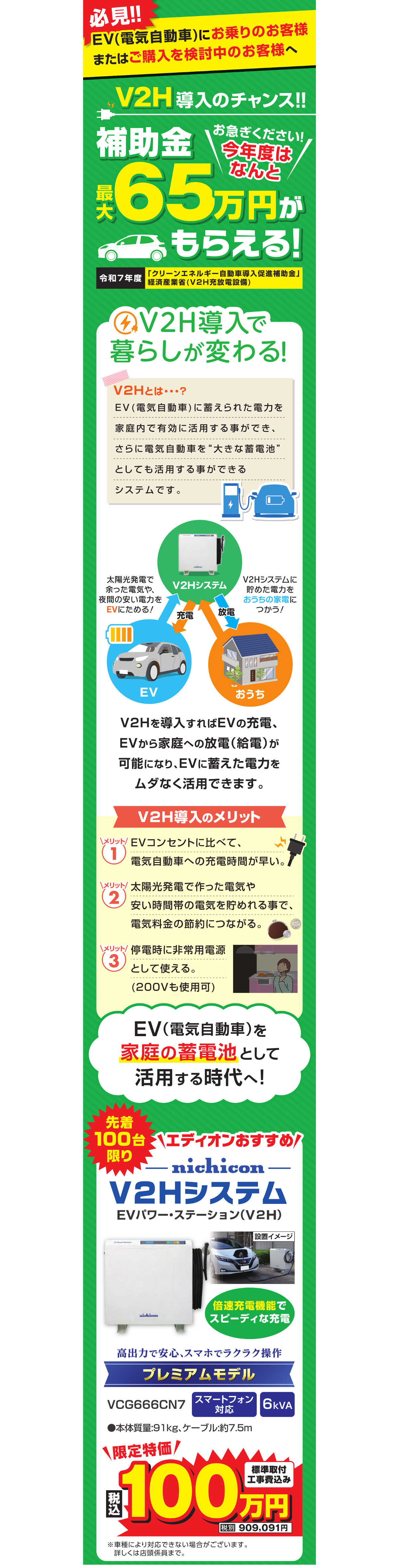 V2H補助金