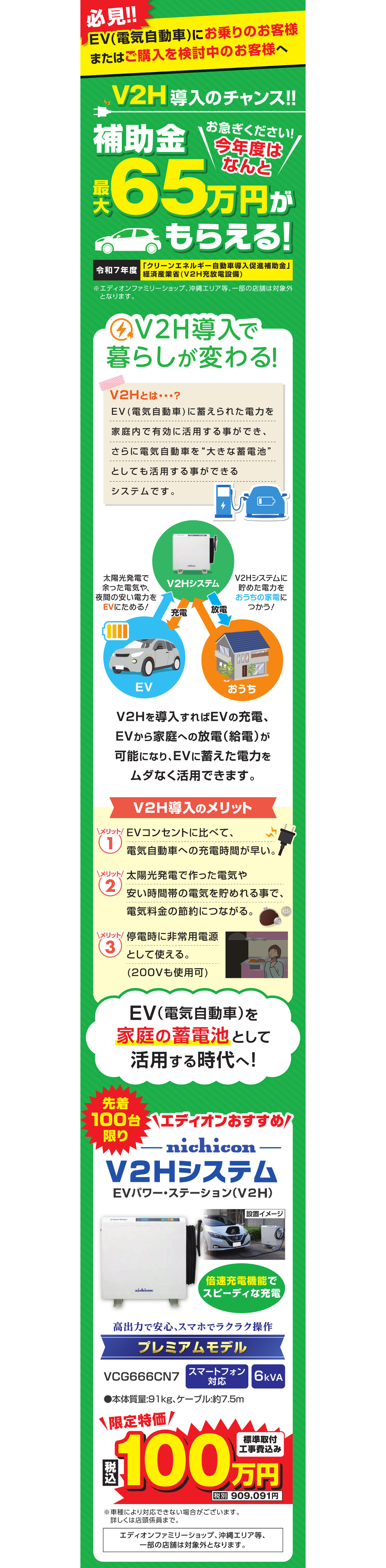 V2H補助金