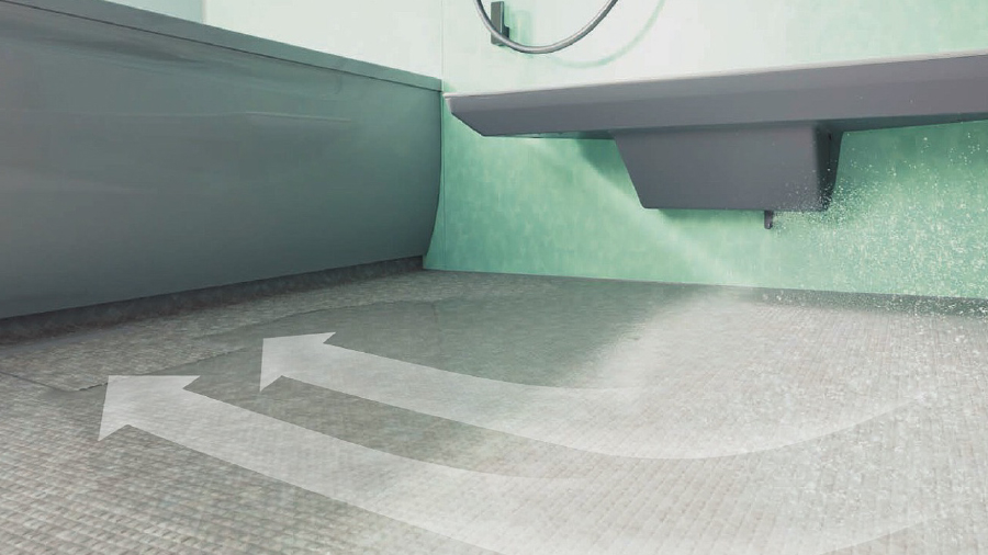 TOTO 床ワイパー洗浄