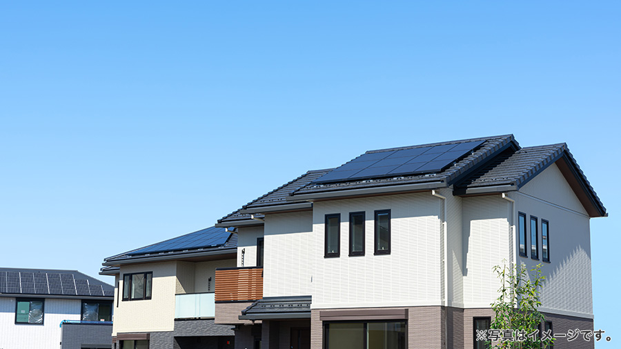 戸建て住宅の外観