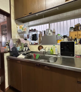 キッチン左側ビフォー