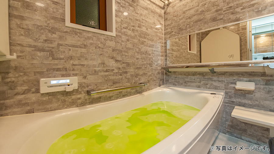 充実したバスルーム