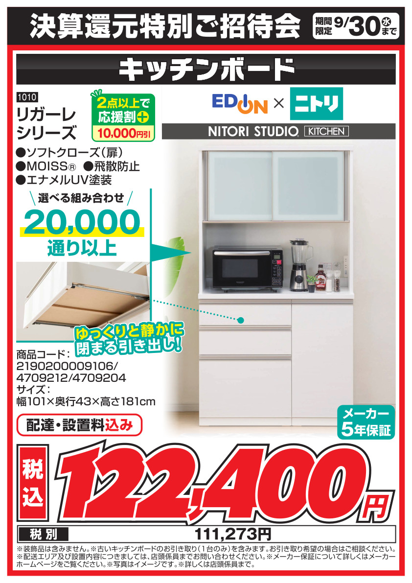 キッチンボード